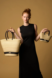 Amaru Small Straw Tote