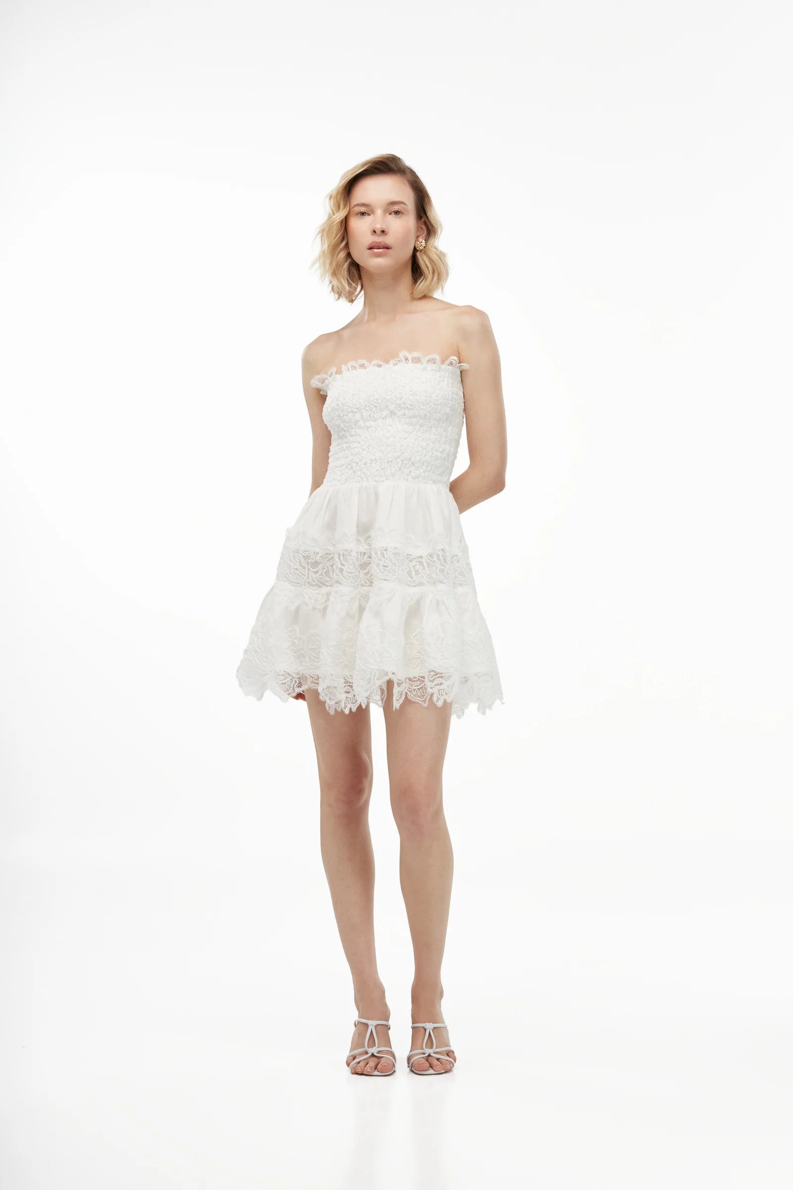 Brissa White Mini Dress