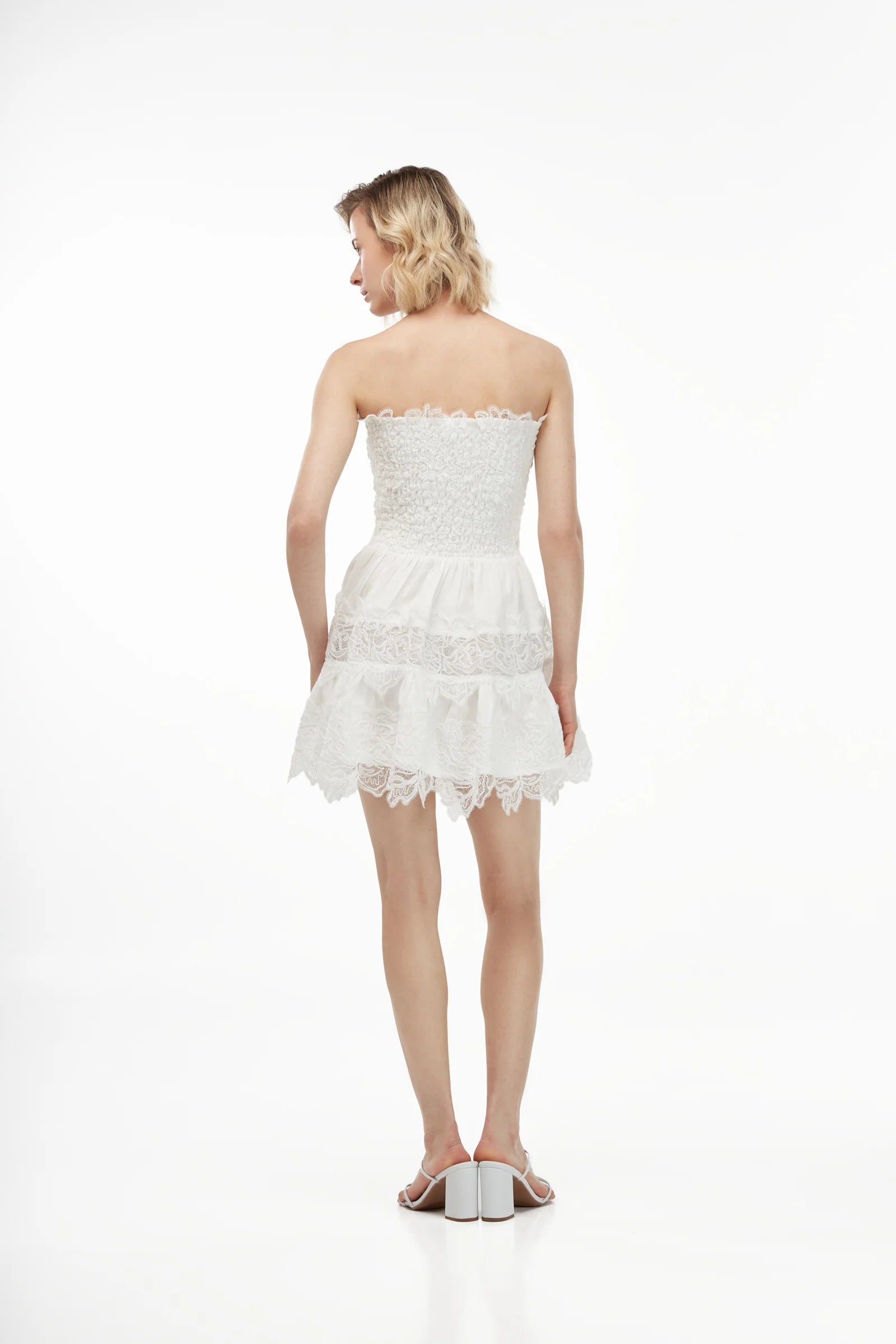 Brissa White Mini Dress