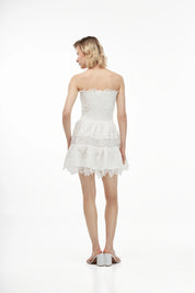 Brissa White Mini Dress