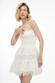 Brissa White Mini Dress