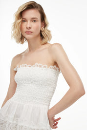 Brissa White Mini Dress