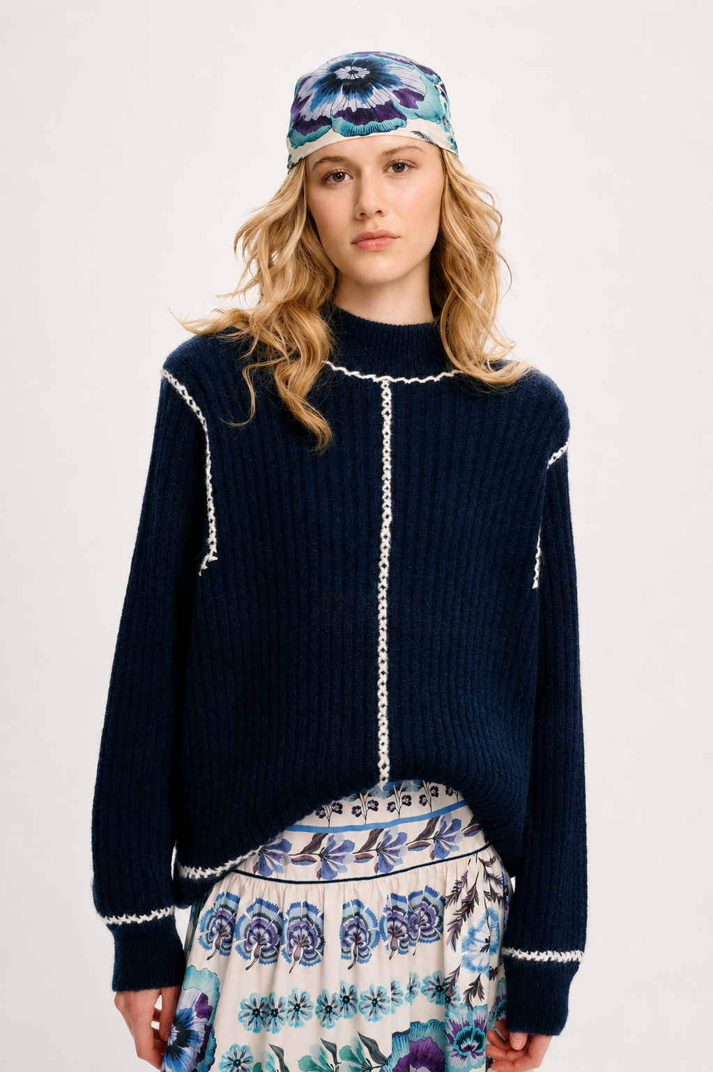 Willa Swearter Blue