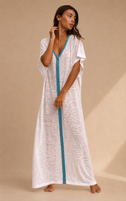 Inca Abaya White