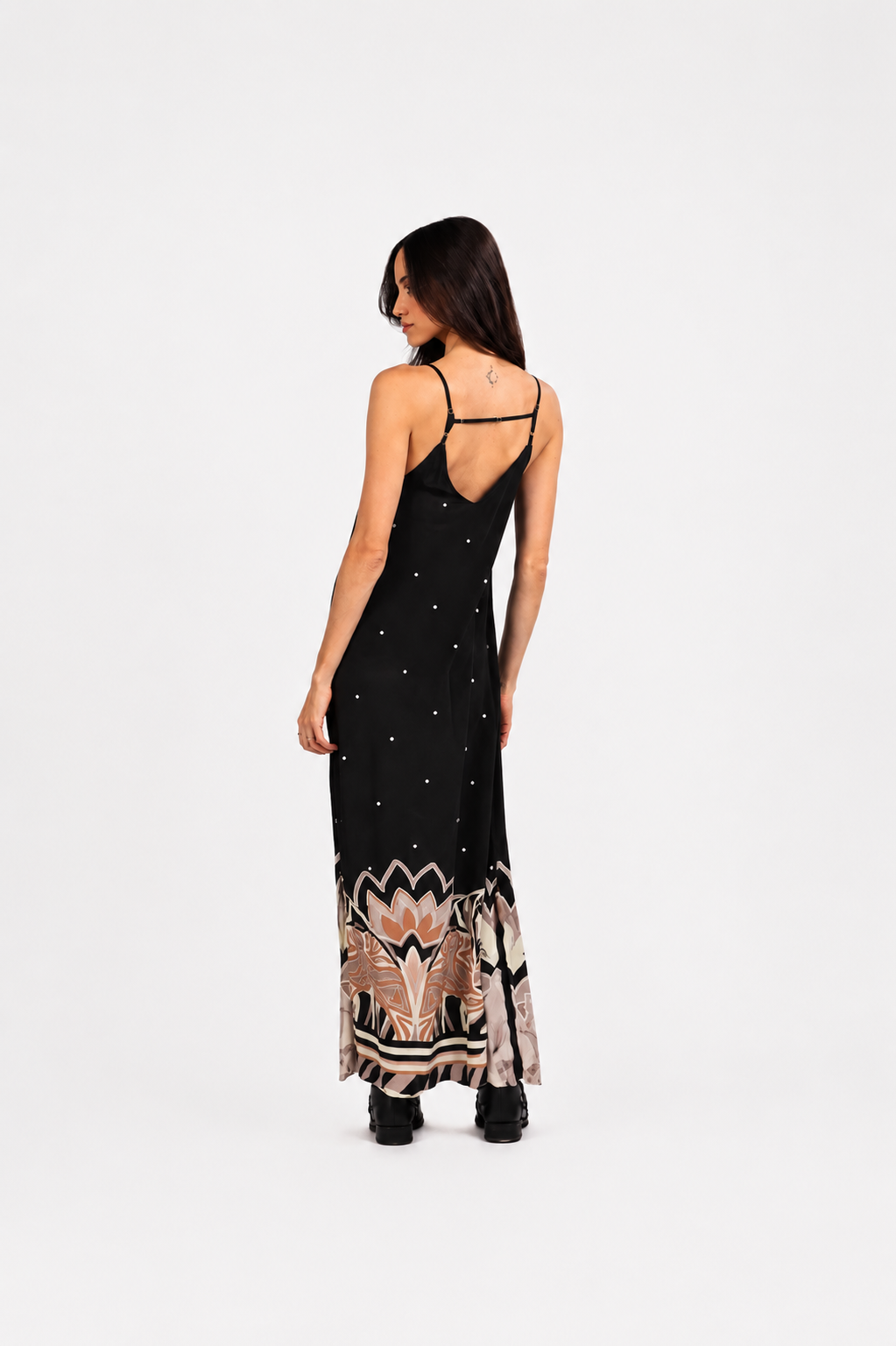 Silk Dress Tiger Eclipse