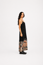 Silk Dress Tiger Eclipse