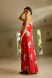 Dress Cleo Panther Red