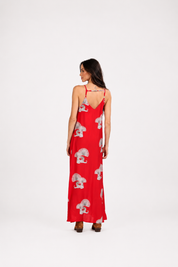 Dress Cleo Panther Red
