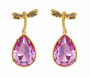 Libelula Drop Gold RD Earrings