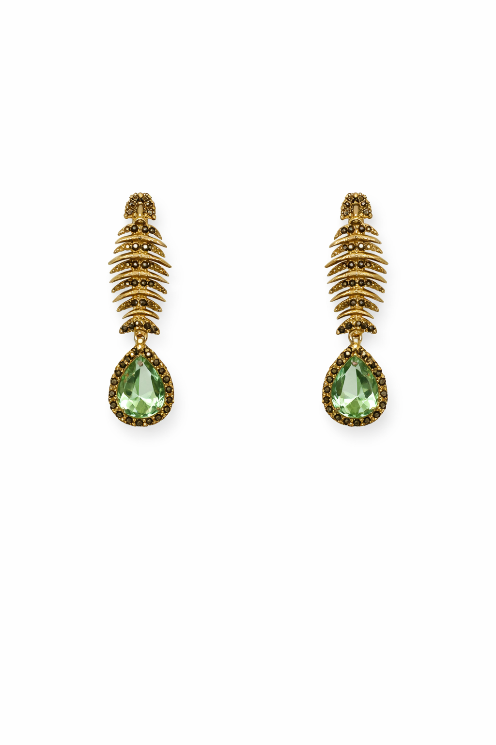 Skeleton Earrings with Drop B You