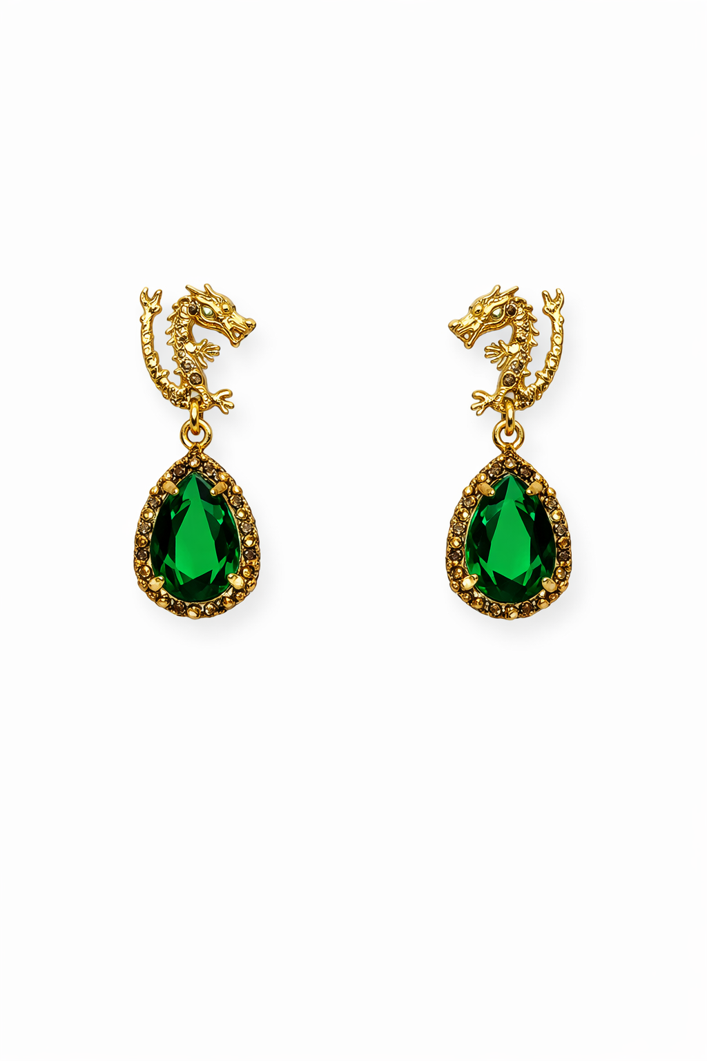 Dragon BB Earrings with Interchangeable Drop