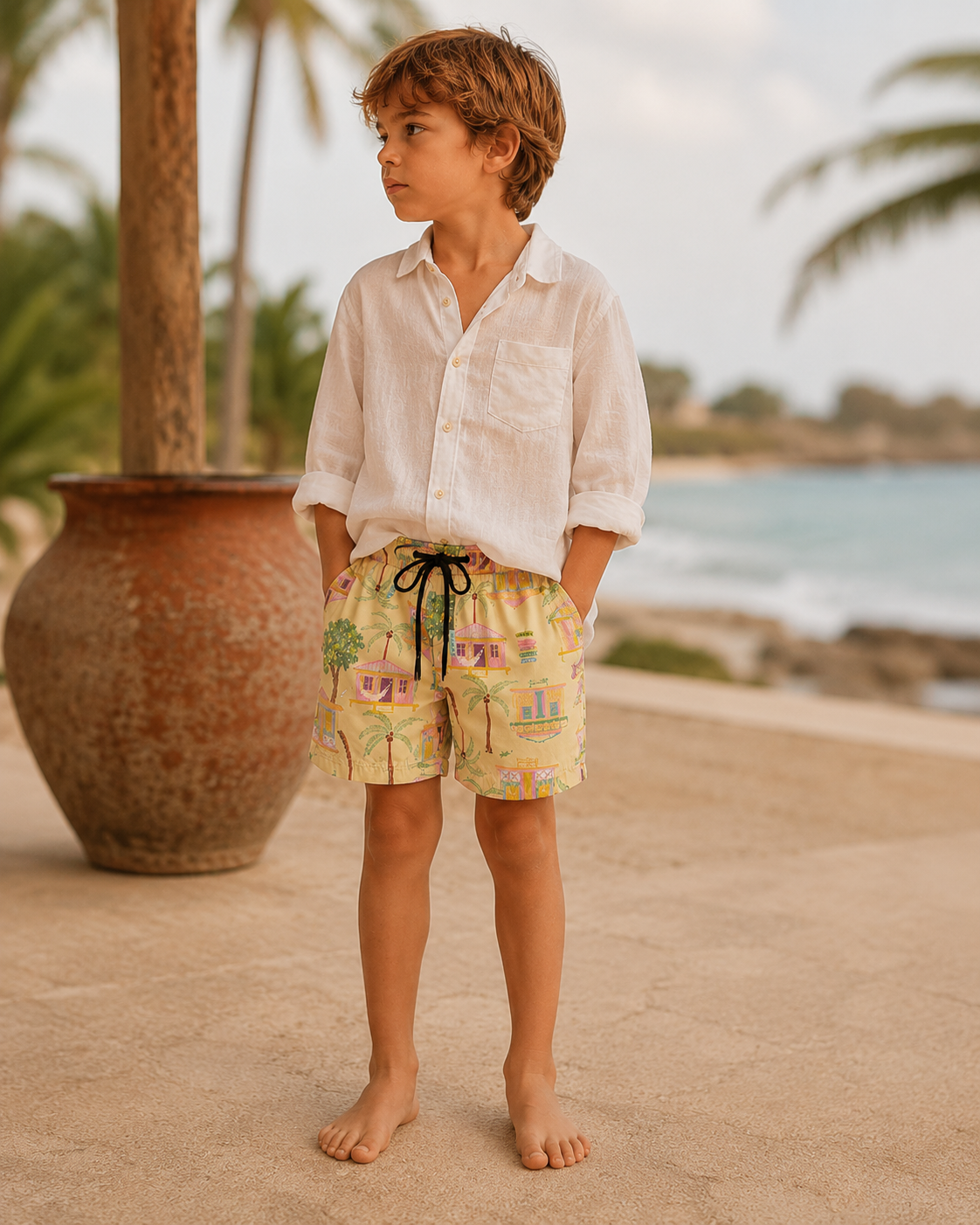 Casitas Isleña Amarillo Short