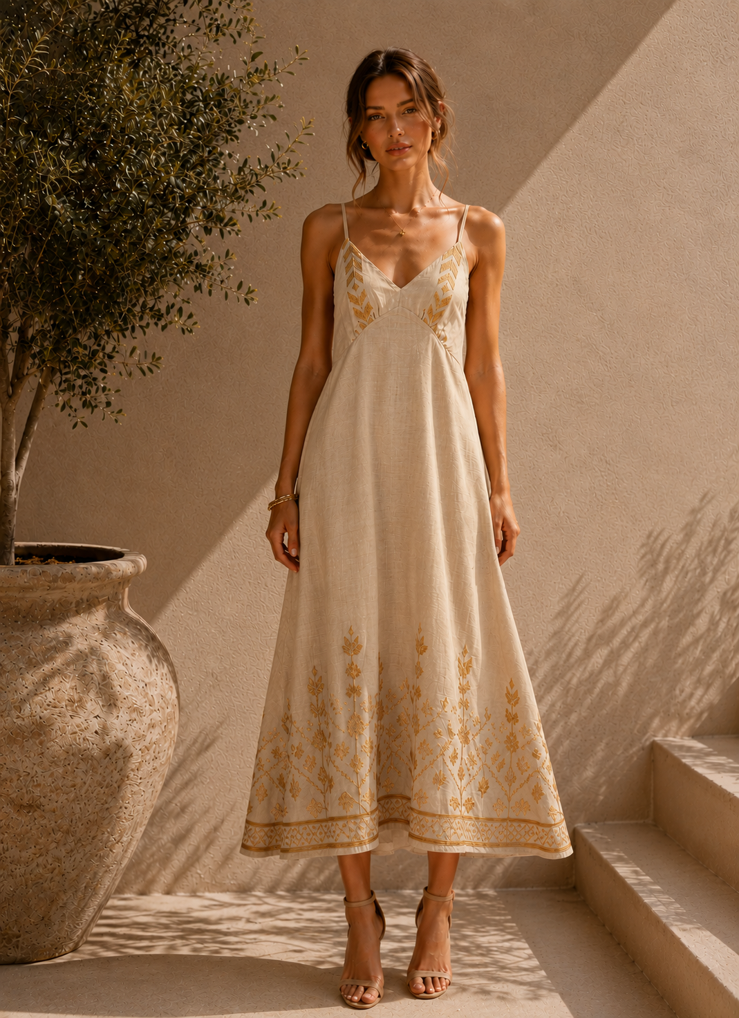 2043199 Dress Maxi Strappy