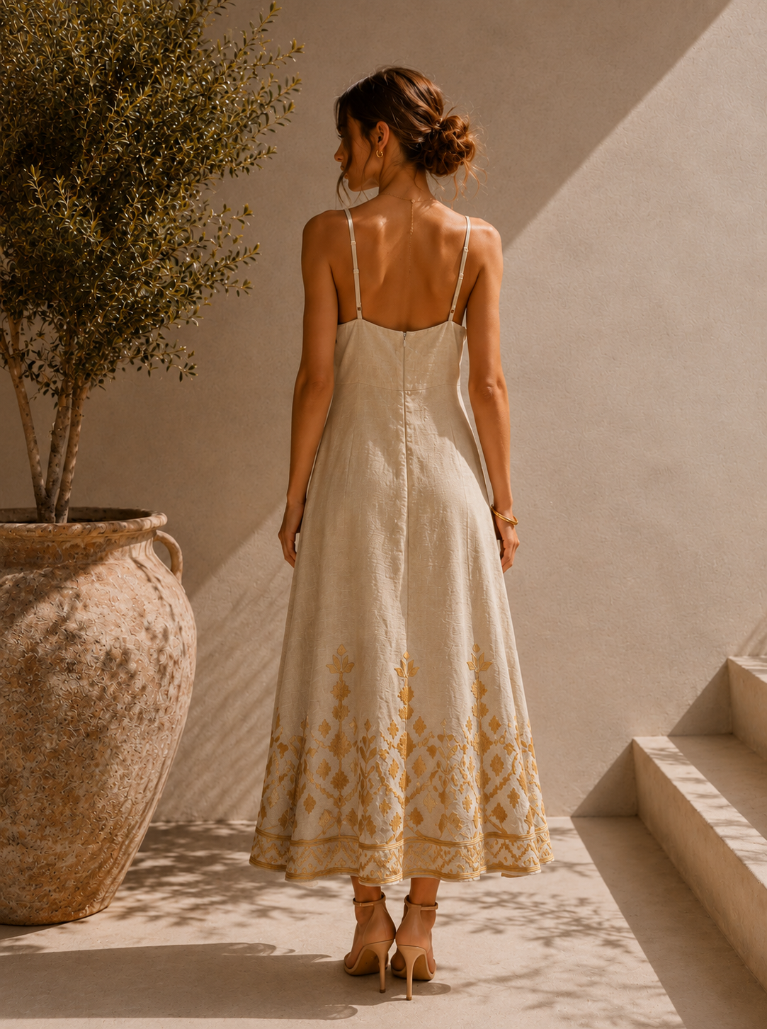 2043199 Dress Maxi Strappy