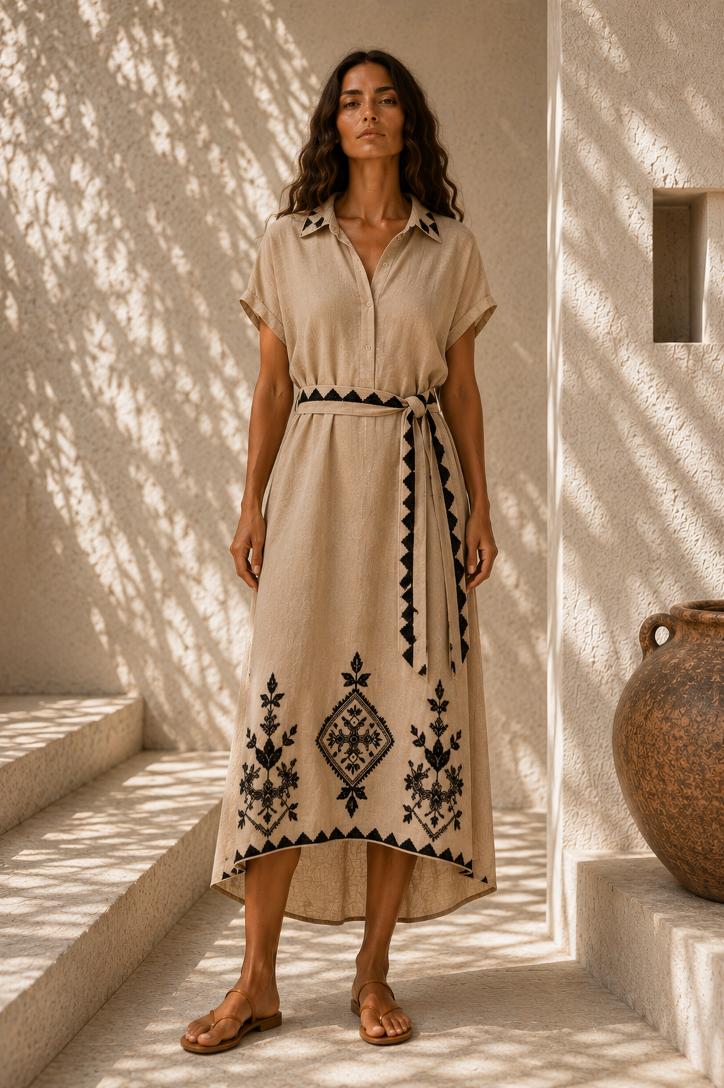 Dress Long Lefkada Sleeveless