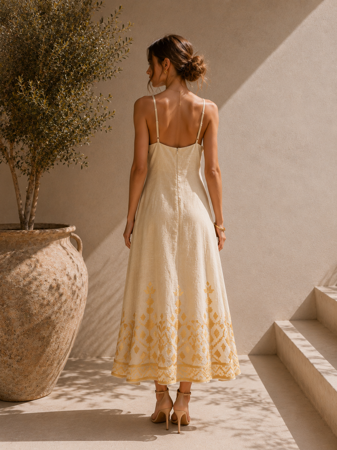 S26K-2043199 Dress Maxi Strappy