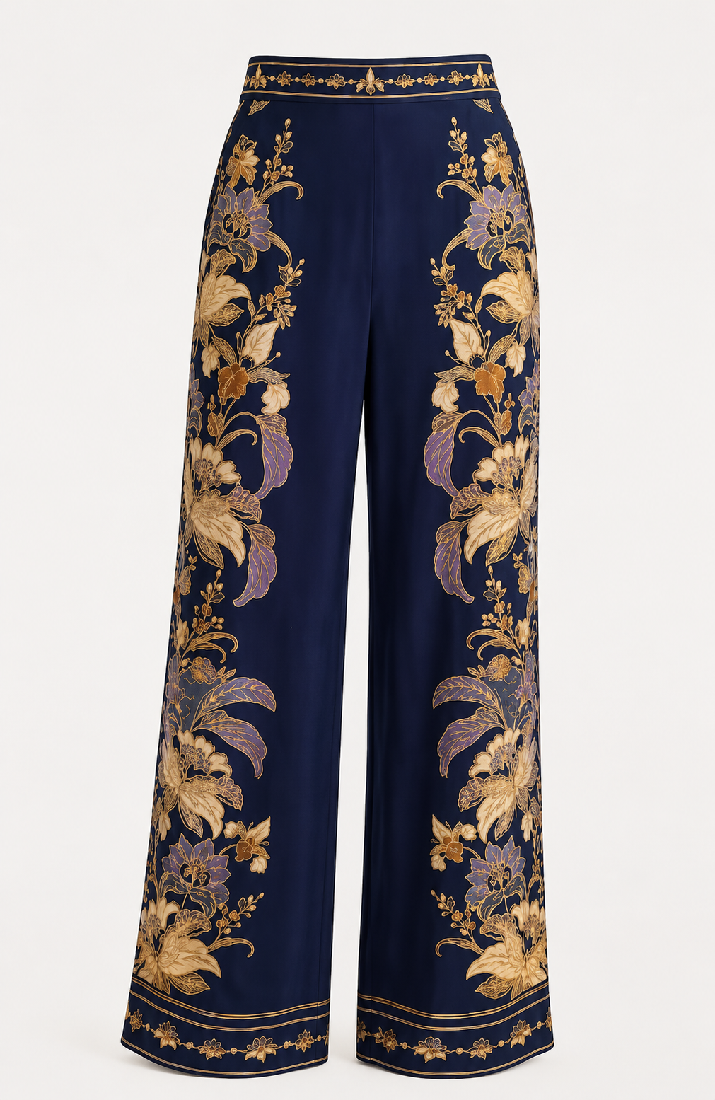 Lara Navy Blue Pajama Pants