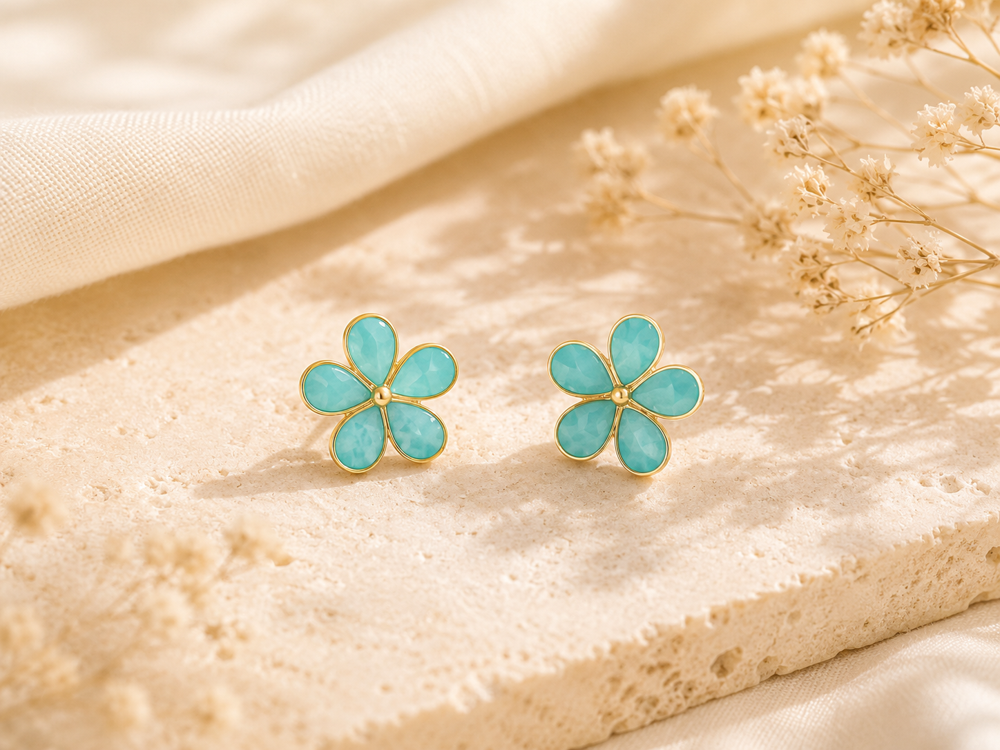 Camelia Earrings