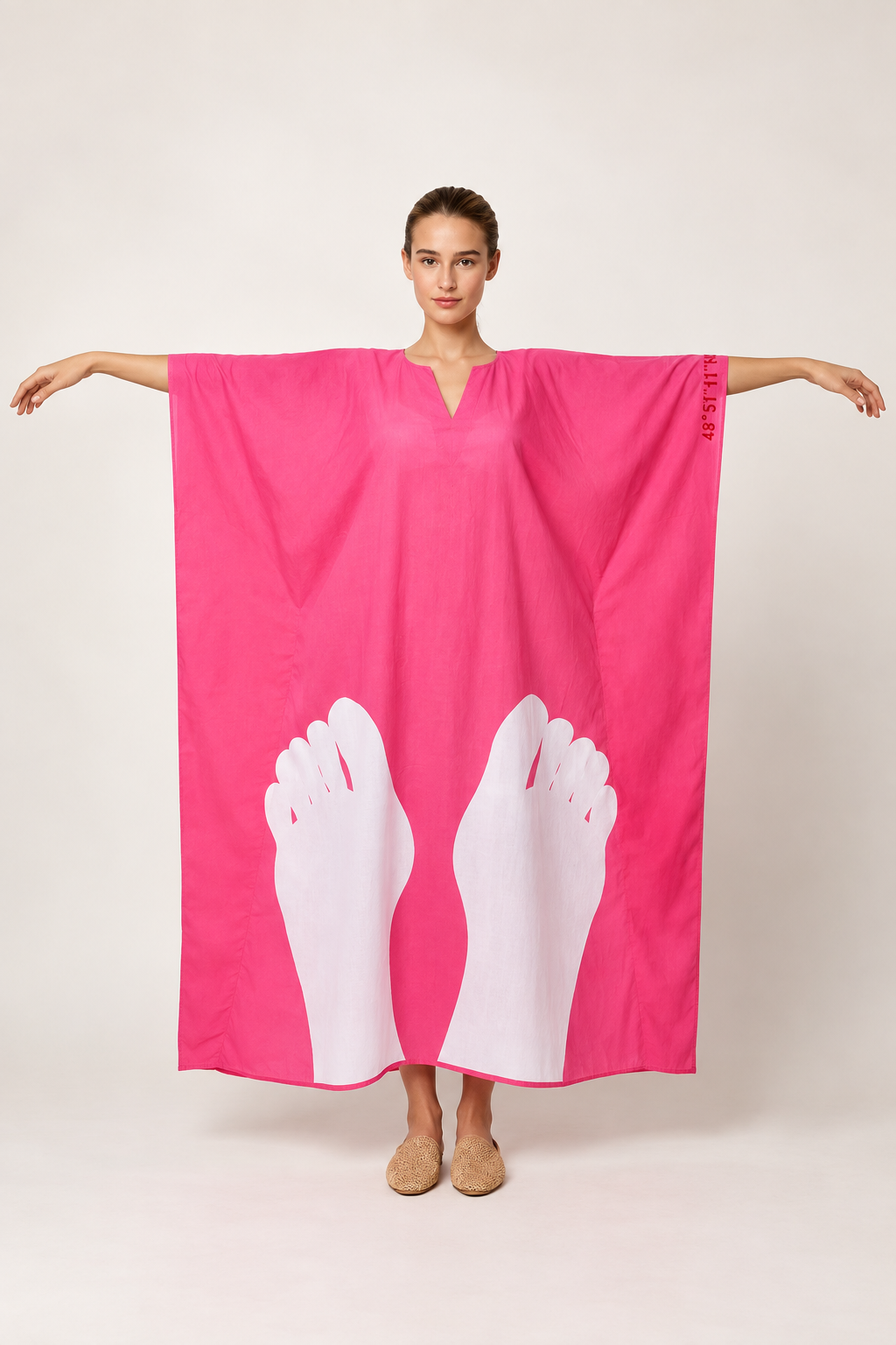 Pink Feet - Kaftan