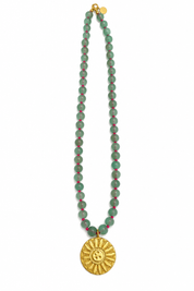Flower Aventurina Necklace