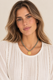 Flower Aventurina Necklace