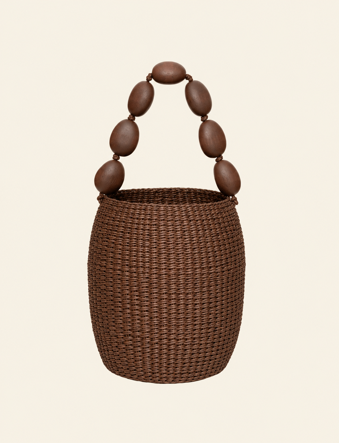 Puyo Straw Bucket Bag
