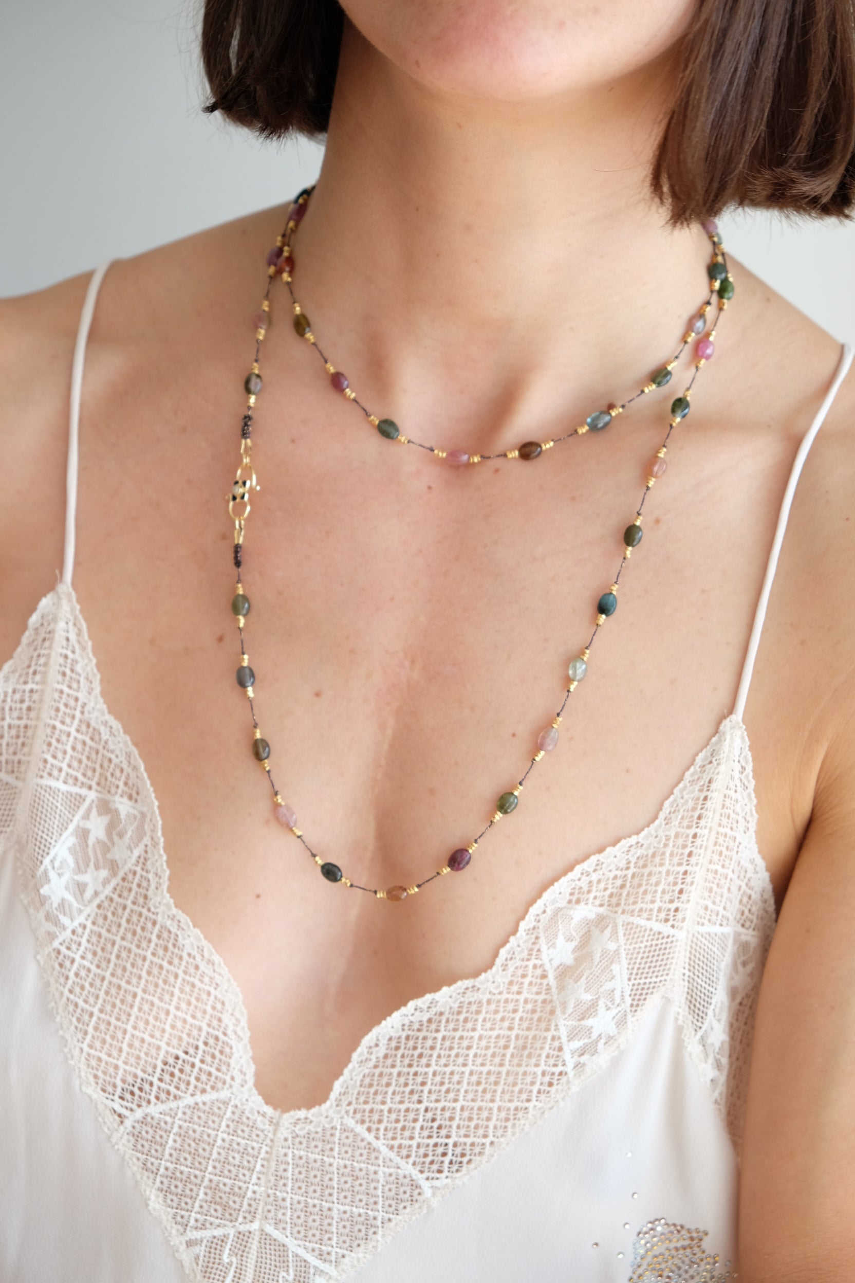 Large Igat Tourmaline Necklace