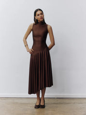 Dylan Dress Brown
