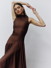 Dylan Dress Brown