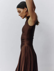 Dylan Dress Brown