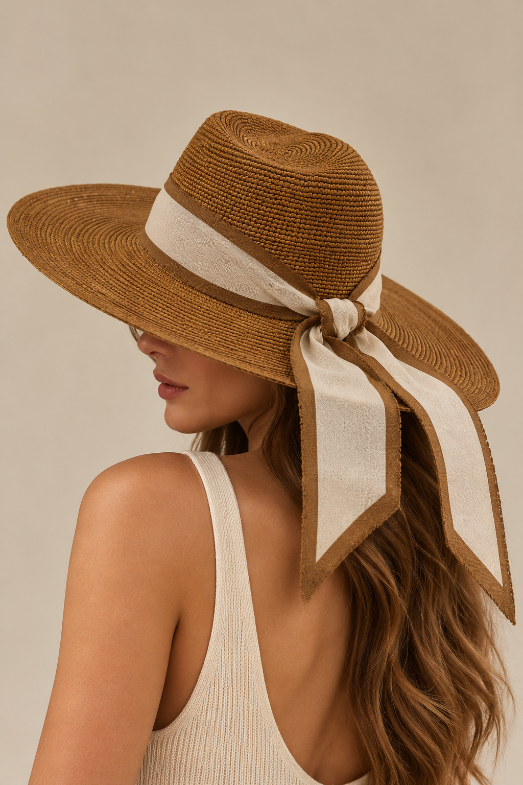 Genovesa Packable Mustard Hat