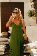 Monstera Midi Dress