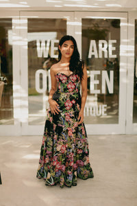 Danny Black Long Dress