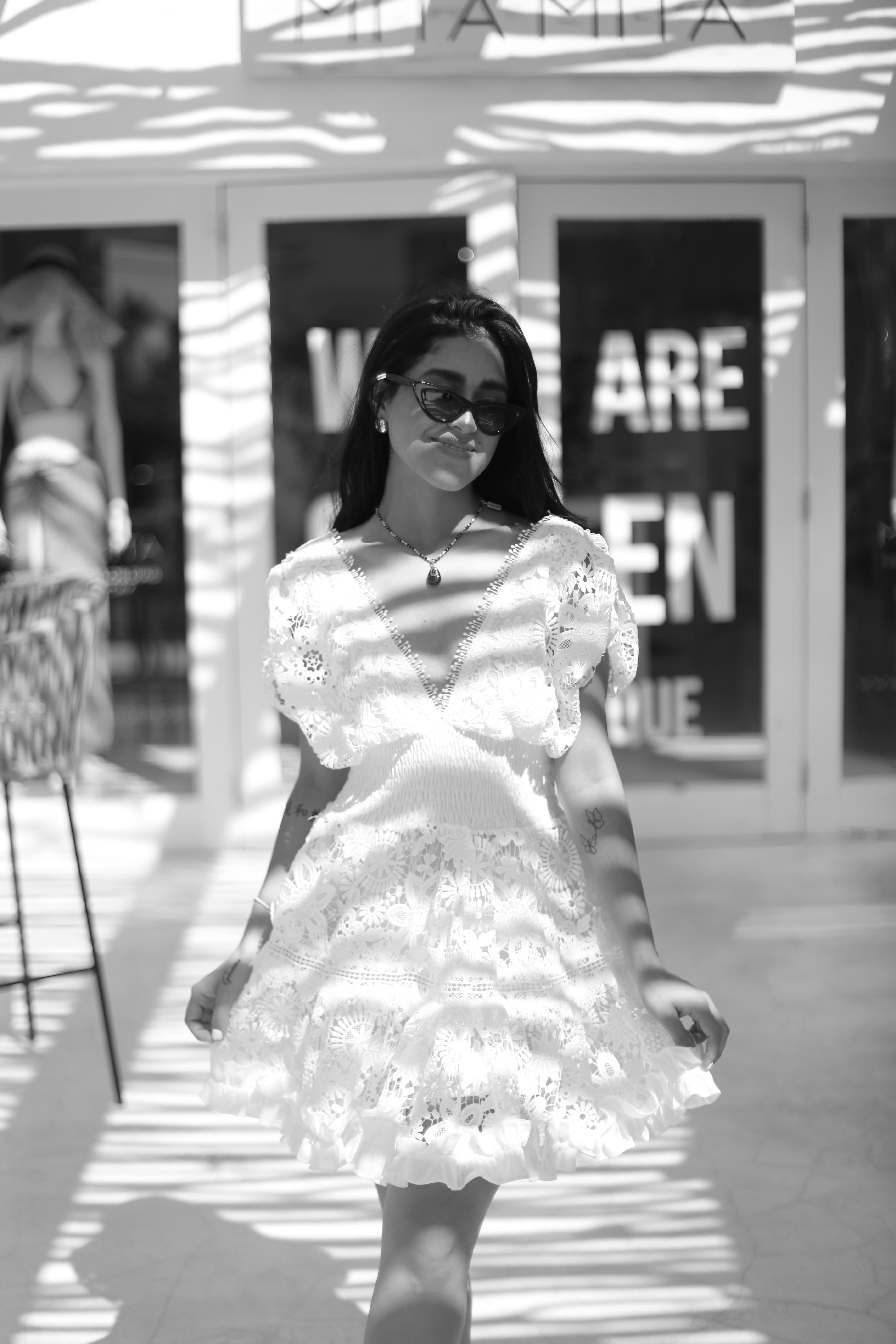 Morana White Mini Dress