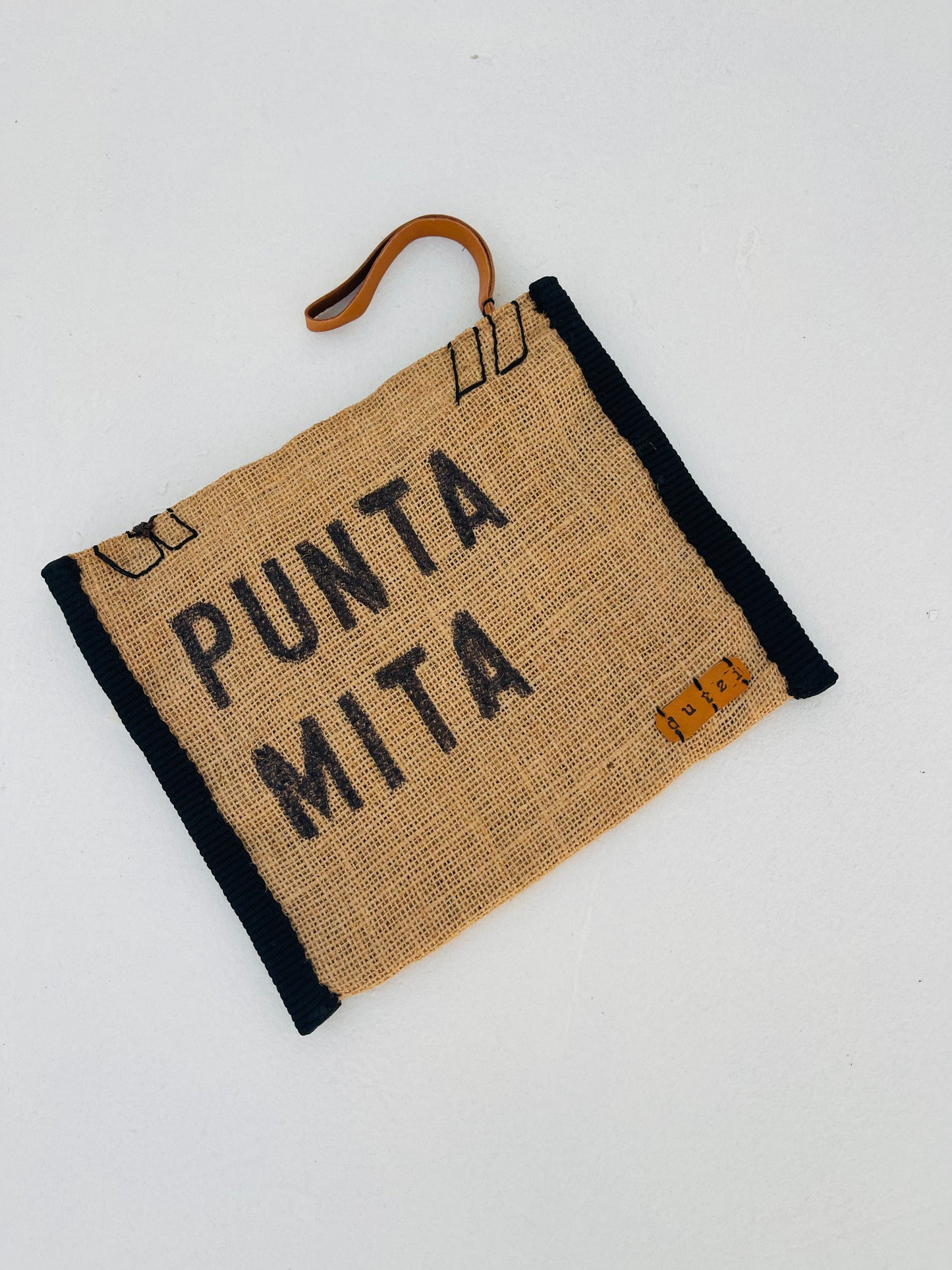 Vintage Burlap Alemania Pouch