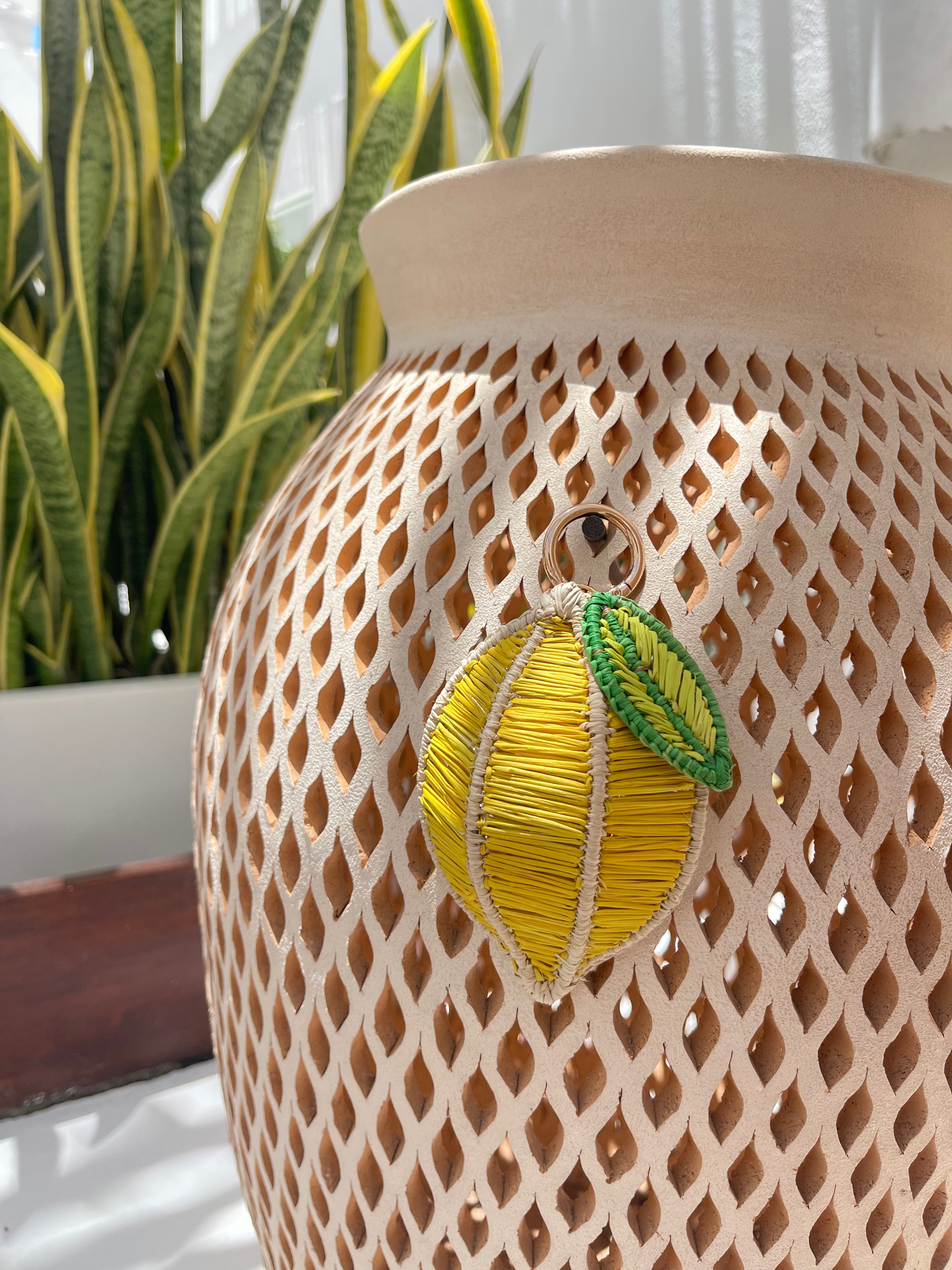Lemon Keychain