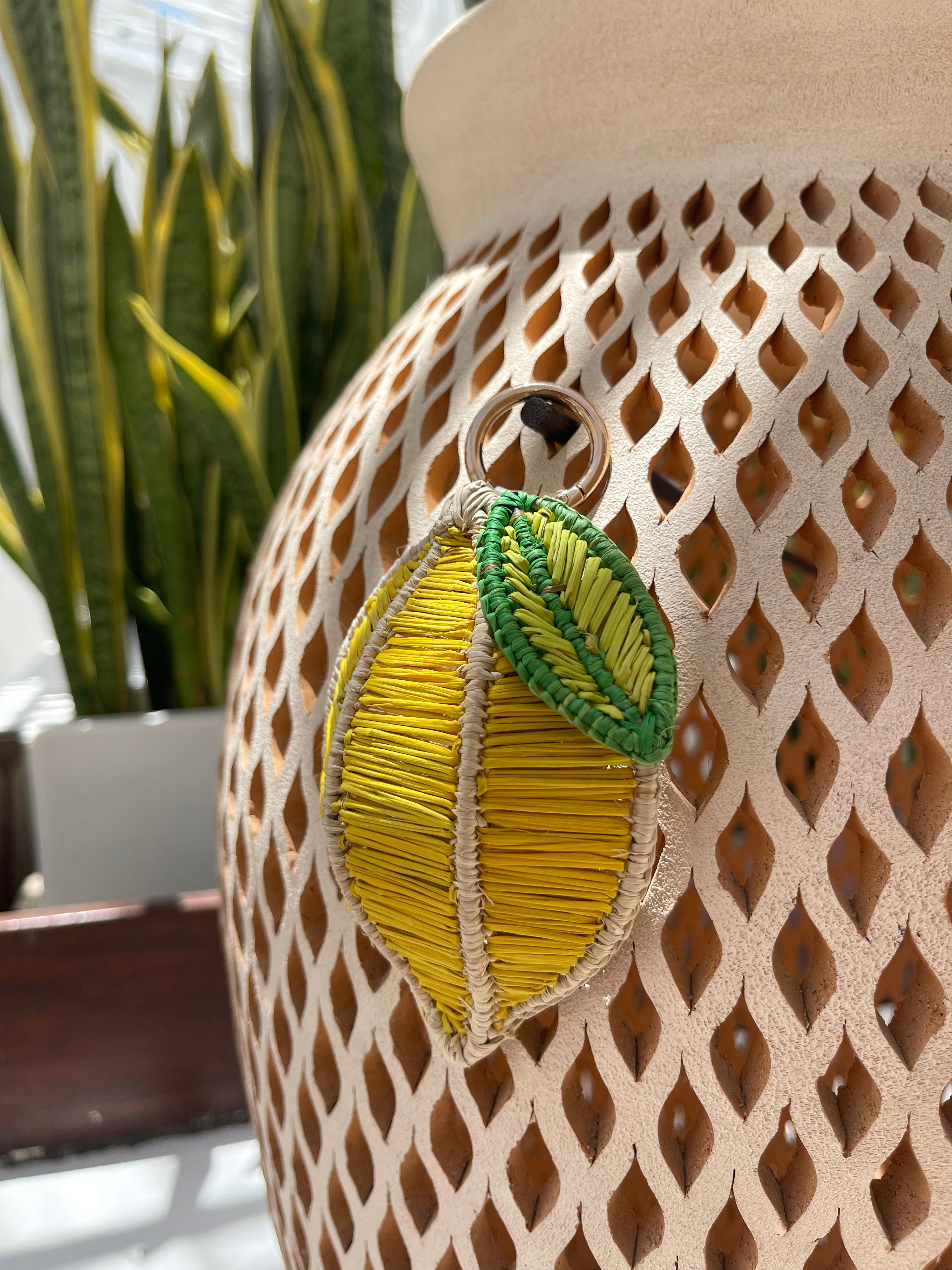 Lemon Keychain