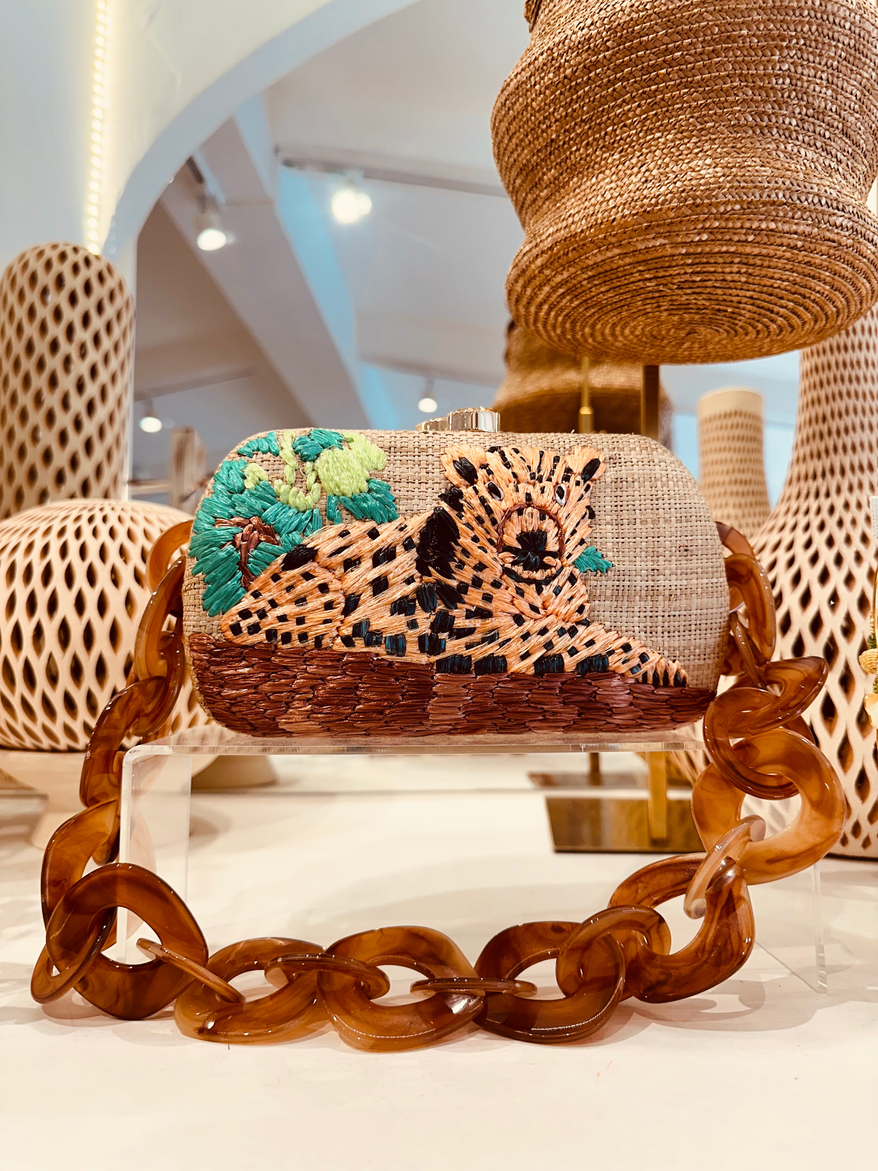 Josephine Leopard Bag