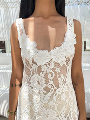 Contessa White Maxi Dress