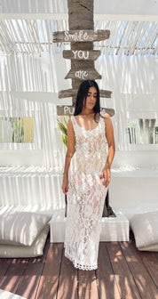 Contessa White Maxi Dress