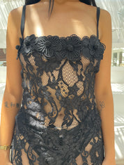 Marquesa Black Maxi Dress