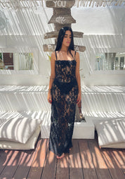 Marquesa Black Maxi Dress