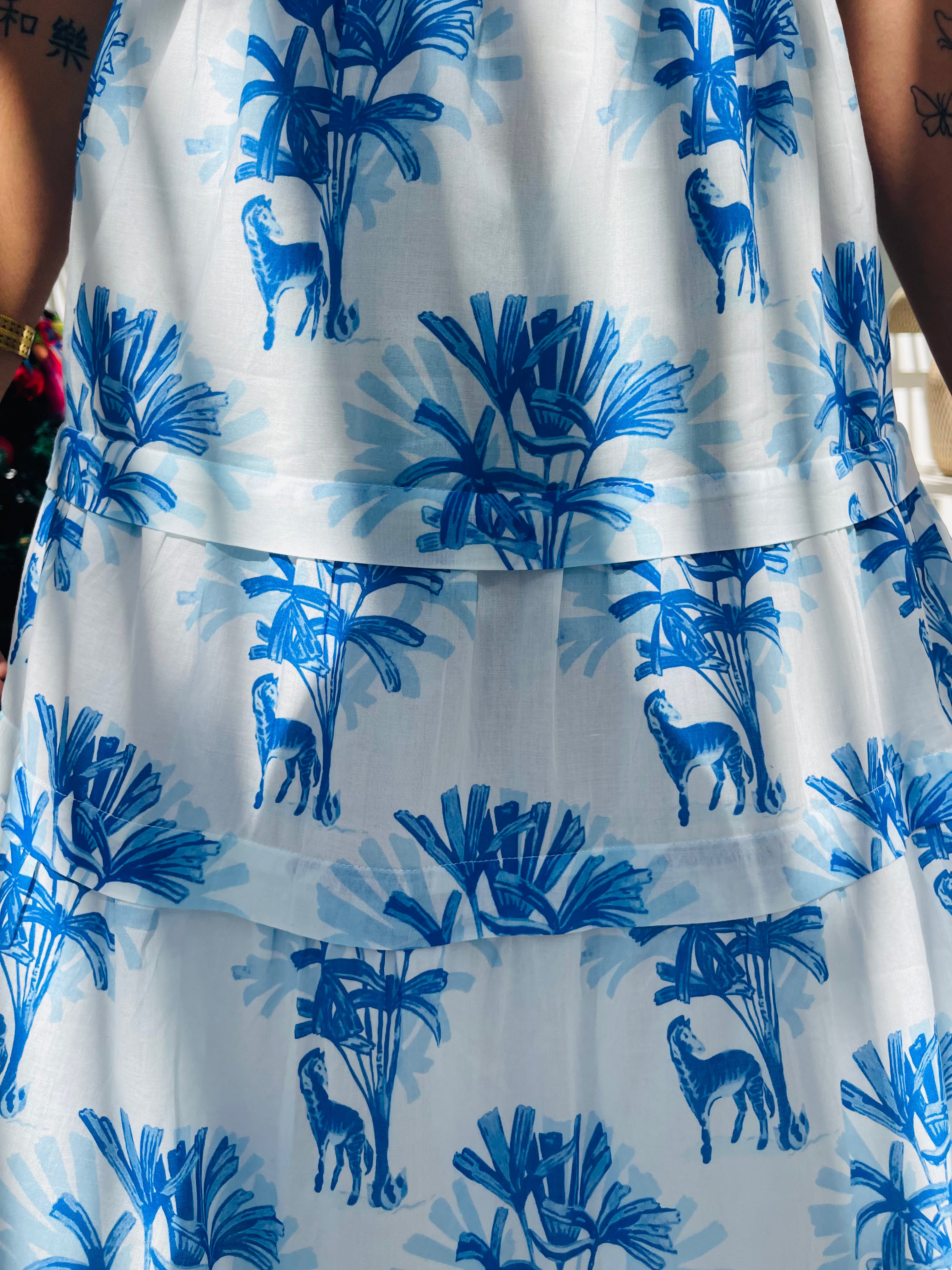 Valerian Zebra Dress