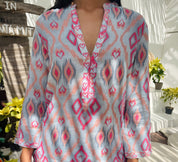 Sapphire Sorbet Short Kaftan