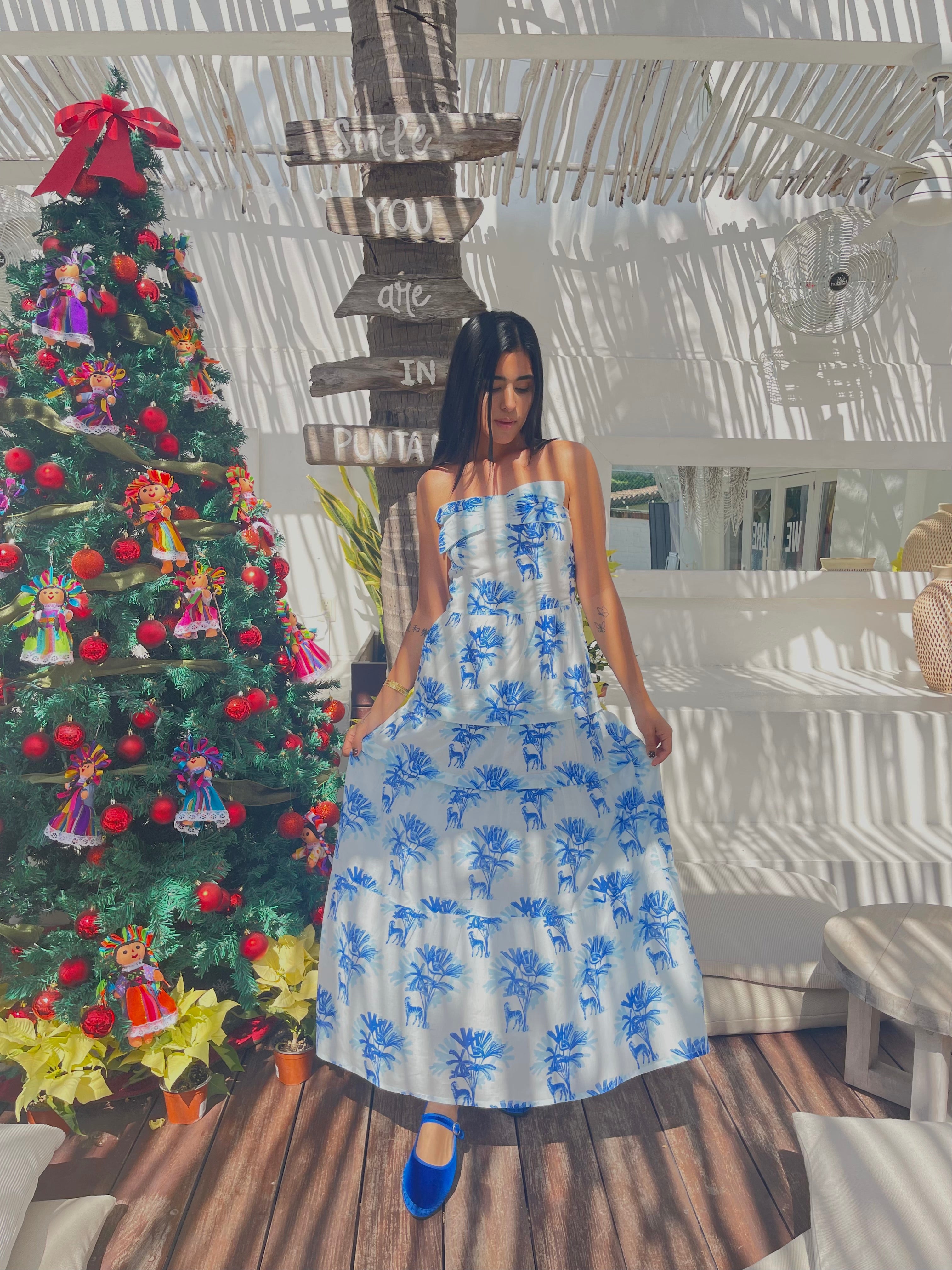 Valerian Zebra Dress