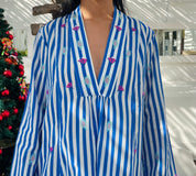 Sandalwood Peacock Dress