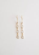 Jai 3 Crystal Quartz Earring