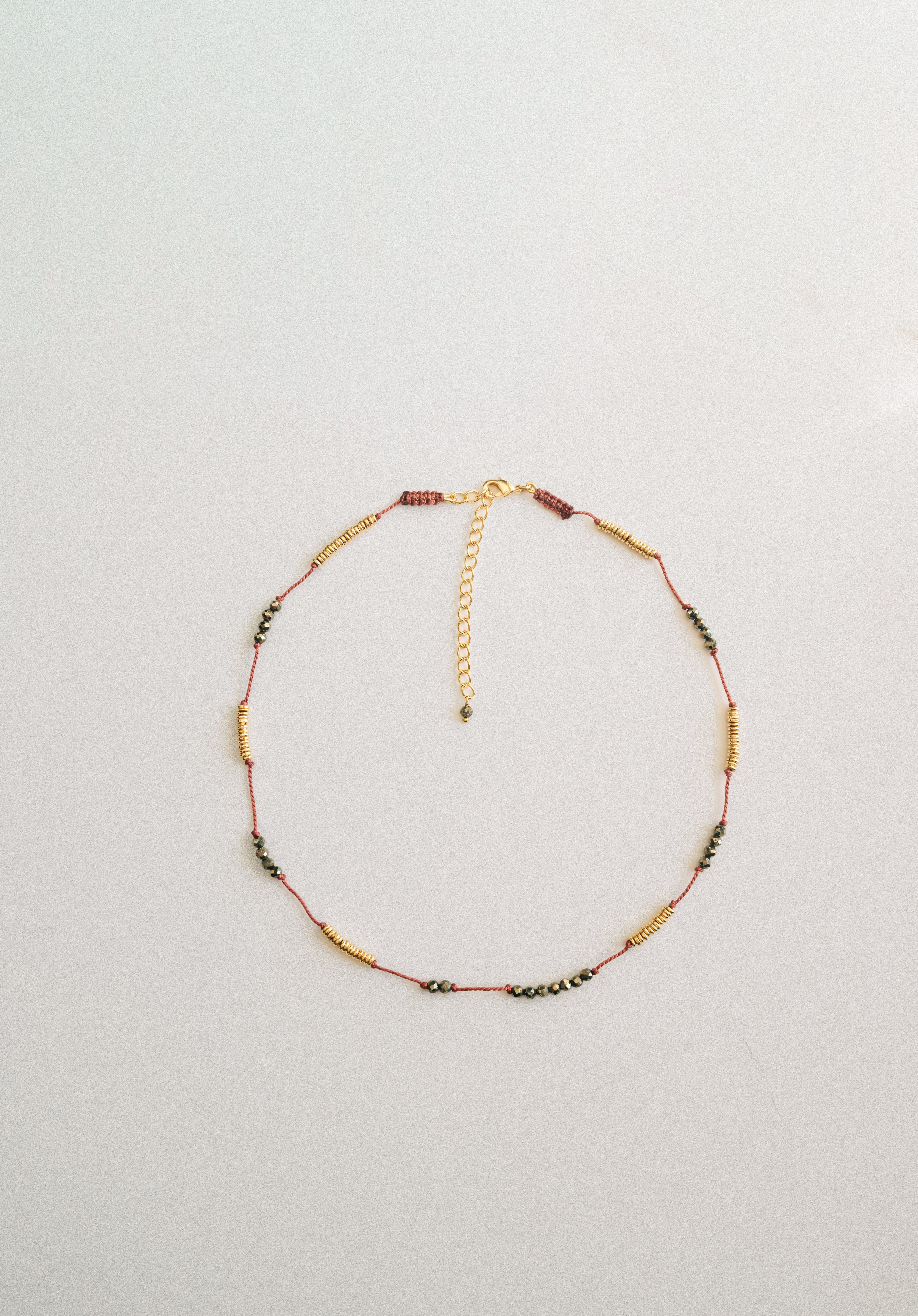 Small Chennai Pyrite Necklace