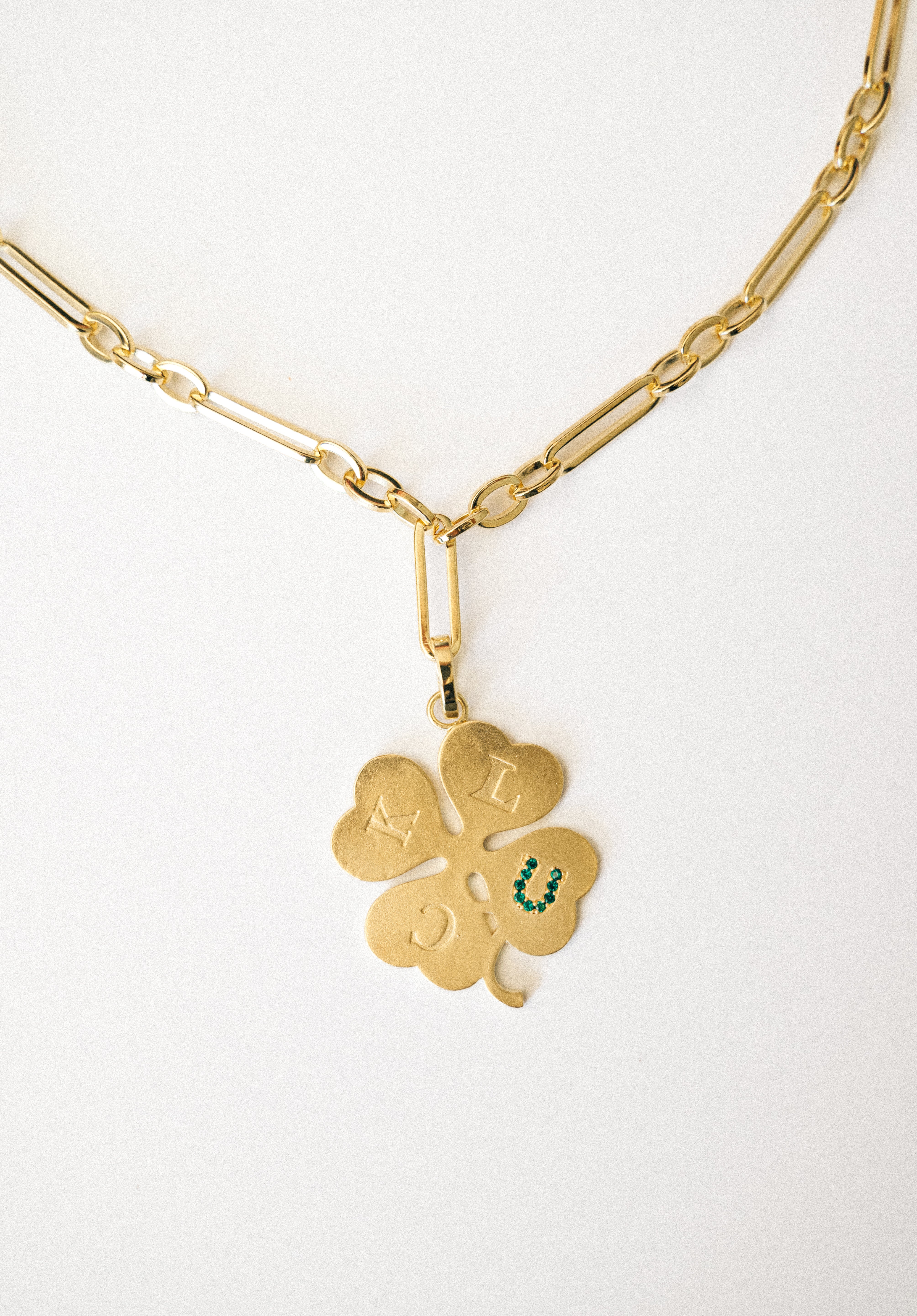 Large Lucky Luck Necklace