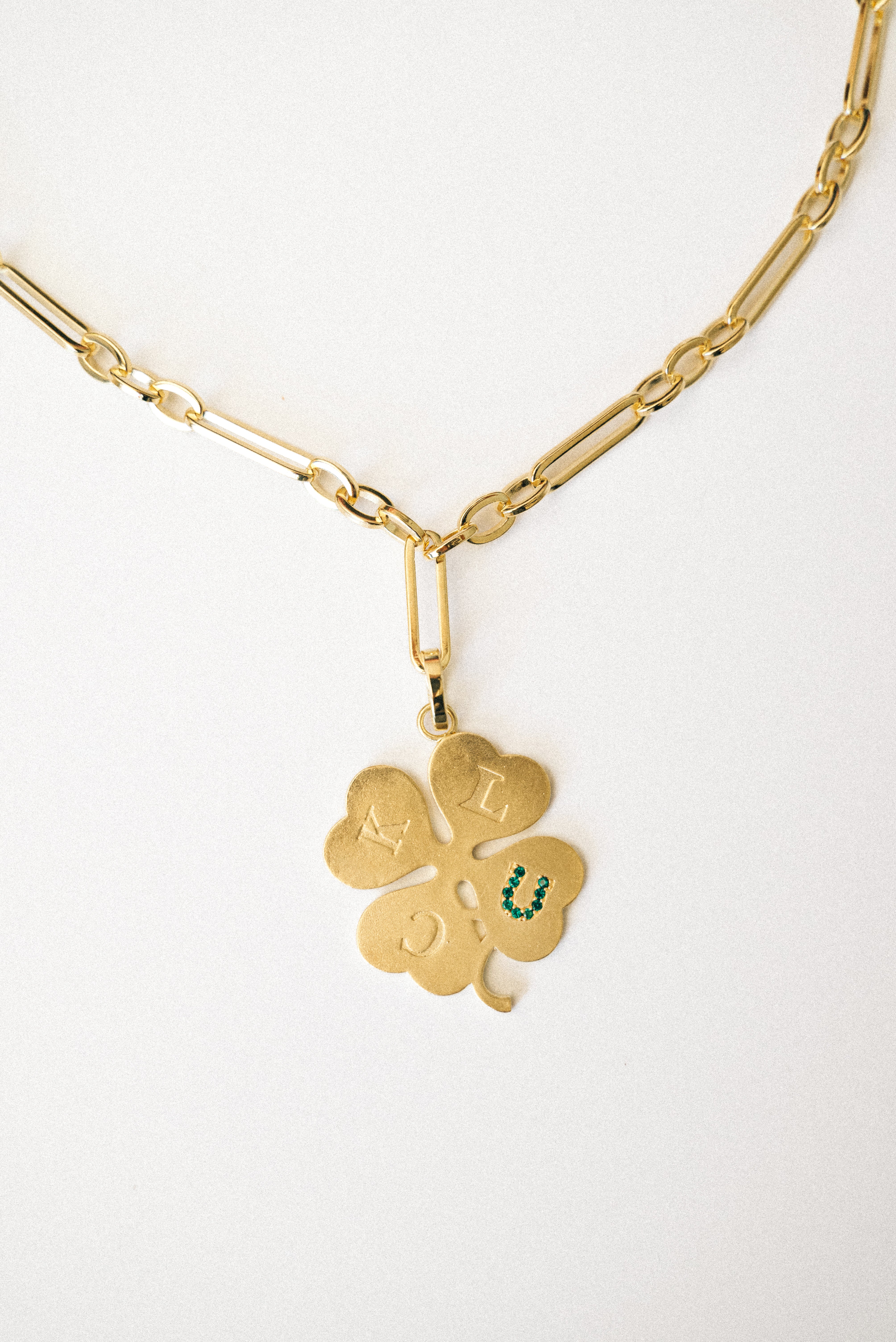 Large Lucky Luck Necklace